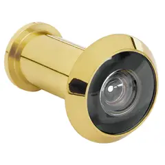 HERMEX - Mirilla Visor Lente de Vidrio para Puerta 43672 Hermex