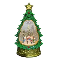 GENERICO - Lampara Muñeco de Nieve Adorno navideño Arbol de Navidad con Luces