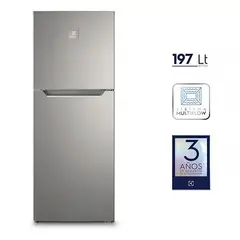 ELECTROLUX - Refrigeradora Bottom Freezer NO FROST 197L ERTS23G2HRS GRIS