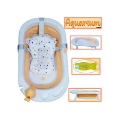 BABY KITS - Bañera Plegable para bebé Aquarium