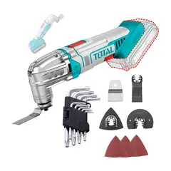 TOTAL TOOLS - HERRAMIENTA MULTIFUNCIÓN RENOVATOR 20V + LLAVE ALLEN TIPO L