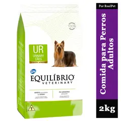 EQUILIBRIO - Comida Perros Problemas Urinarios Urinary 2kg