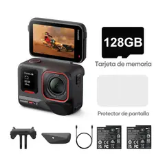 INSTA 360 - Cámara deportiva Insta360 ACE PRO 2 Paquete Doble batería