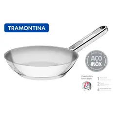 TRAMONTINA - Sartén Acero Inoxidable con fondo triple 20 cm