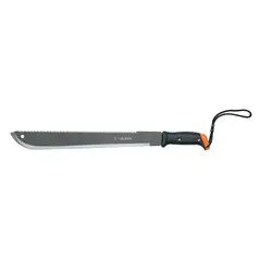Truper - Machete doble filo 18 con correa funda de cartón Truper