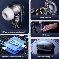 LENOVO - AUDICULARES INALAMBRICOS BLUETOOH THINKIPLUS BLACK