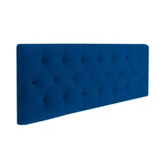 MAVISAC - Cabecera Arsenal Dos Plazas Color Azul -Tela