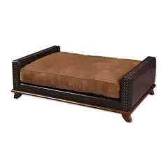 HOGAR & SPACIOS - HYS CAMA BROWNIE MARRON