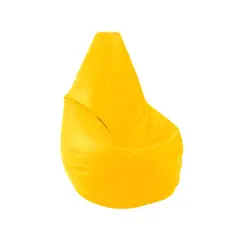 HOGAR & SPACIOS - HYS PUFF PERA AMARILLO AMARILLO