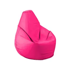 HOGAR & SPACIOS - HYS PUFF PERA ROSA FUCSIA