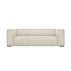 HOGAR & SPACIOS - HYS SOFA 3 CUERPOS CAPRICORNIO BEIGE