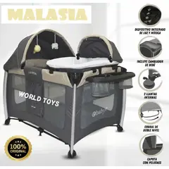 EBABY - Cuna Corral de Lujo MALASIA integrado Musica y Luz