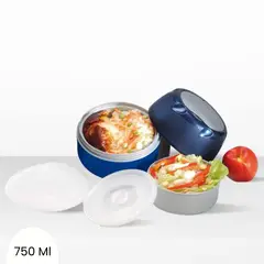 POLIMES - Termo de Comida Mini Style Azul 750 Ml