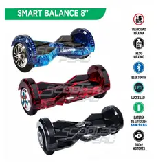 GENERICO - Smart Balance Ollie con Bluetooth y Ruedas 10 mm