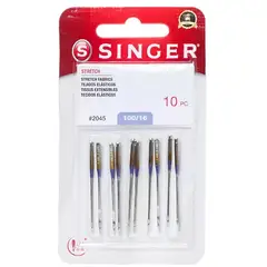 SINGER - Aguja Nro 16 Para Maquinas Coser Domesticas Janome