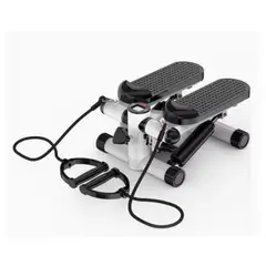 GENERICO - Escaladora Elíptica Portátil Digital con Ligas