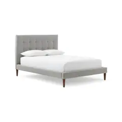 HOGAR & SPACIOS - HYS DORMITORIO 2 PLZ HELLMET GRIS CLARO