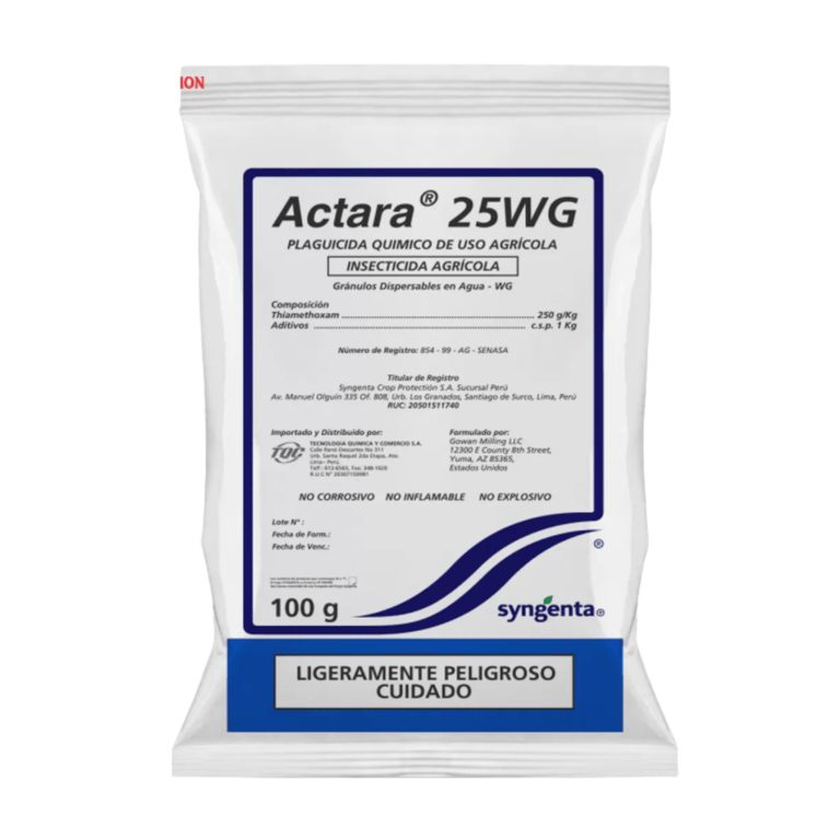 ACTARA 25 WG 100gr INSECTICIDA AGRÍCOLA