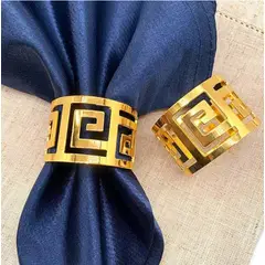 GENERICO - SET x6 AROS DE SEVILLETA GOLD G