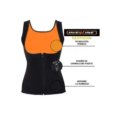 GENERICO - Chaleco Reductor Moldeador OVERLINE Talla L