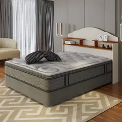 TU MESITA - Cabecera de Cama Avon color BlancoHaya Doble Box 15 plaza TU MESITA