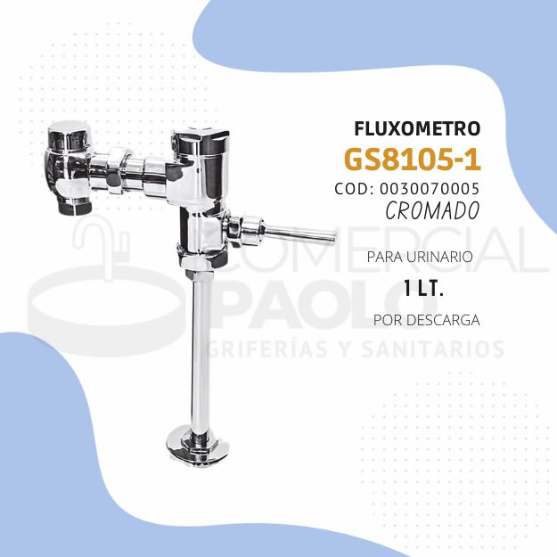 FLUXOMETRO PARA URINARIO GS8105-1 FRATELLI