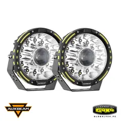 AUXBEAM - 2 FAROS LED 7' 230W 33332LM LUZ BLANCA EXTRA INTENSO
