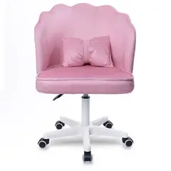 BUCKINGHAM - Silla Giratoria Escritorio Oficina Tocador Q1 Rosado Buckingham-Niña
