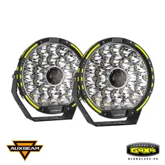 AUXBEAM - 2 FAROS LED 9' 270W 37776LM LUZ BLANCA EXTRA INTENSO