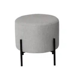 GENERICO - PUFF CANDY GRIS CLASSIC REDONDO