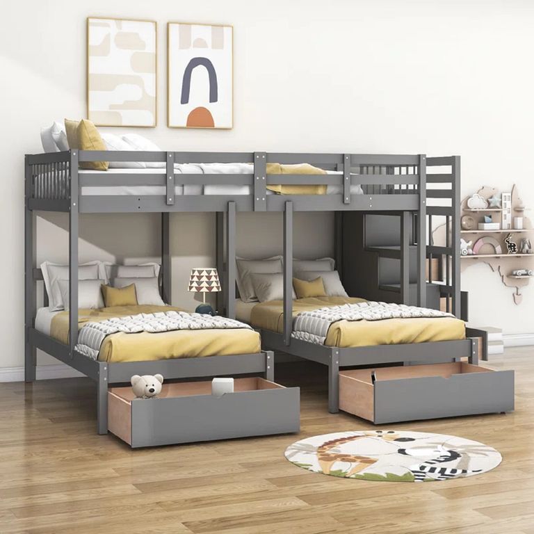 Camarote Mobiliari Iryna 1.5 Plazas - Gris