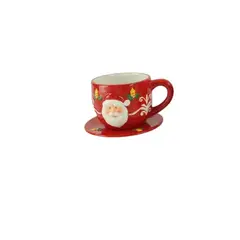GENERICO - Taza Navideña con plato