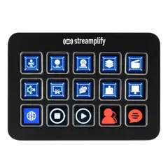 STREAMPLIFY - Streaming Deck Lcd 15 Keys W/Hub