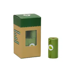 GENERICO - 8 ROLLOS DE BOLSAS BIODEGRADABLES PARA DESECHOS DE MASCOTAS