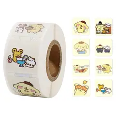 GENERICO - 100 stickers en rollo kawaii 22