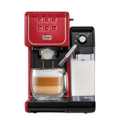 OSTER - Cafetera PrimaLatte Touch BVSTEM6801R Rojo