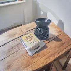 GENERICO - Pack Aromático Hornito Quemador Gris + Wax Melts