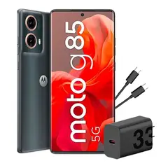 MOTOROLA - Celular Moto G85 5G 8GB RAM 256GB ROM eSim + pSim Gris