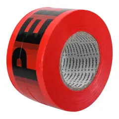 TRUPER - Cinta 3" x 305m de Seguridad Peligro 12585
