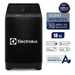 ELECTROLUX - Lavadora 18 Kg Carga Superior Inverter EWIP18F2XSWB - Negro