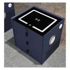 SHEEPBUSTER - Mesa de Noche Inteligente Multifuncional 5 en 1 Azul
