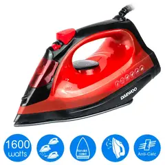 DAEWOO - PLANCHA 1600W SECO VAPOR SPRAY DSI-9252