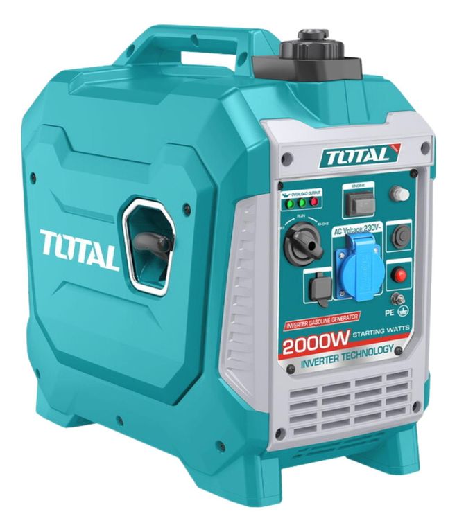 Generador gasolinero silencioso encapsulado 2000w Total