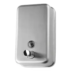 GENERICO - Dispensador Jabón Liquido 1 Litro Alto Transito Acero Inoxidable SS304
