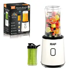 RAFF - Licuadora Electrica 300W Shake + Vaso Tomatodo Adicional - Blanco
