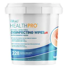 R&G - Paños Desinfectantes HealthPro R&G x 228 unidades