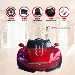 TESLA - Auto Deportivo a Batería  «MARTELLE» Edición Limitada Red