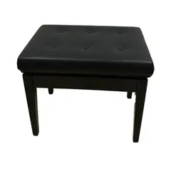 GENERICO - BANQUETA DE BASE DE MADERA  AJUSTABLE.