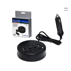 GENERICO - CARGADOR DE CARRO MULTIPUERTOS INCLUYENDO LAPTOPS 150W