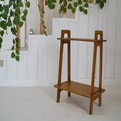 MOBILIARI - MP Estante de Madera Decorativo Agostiño - Marrón